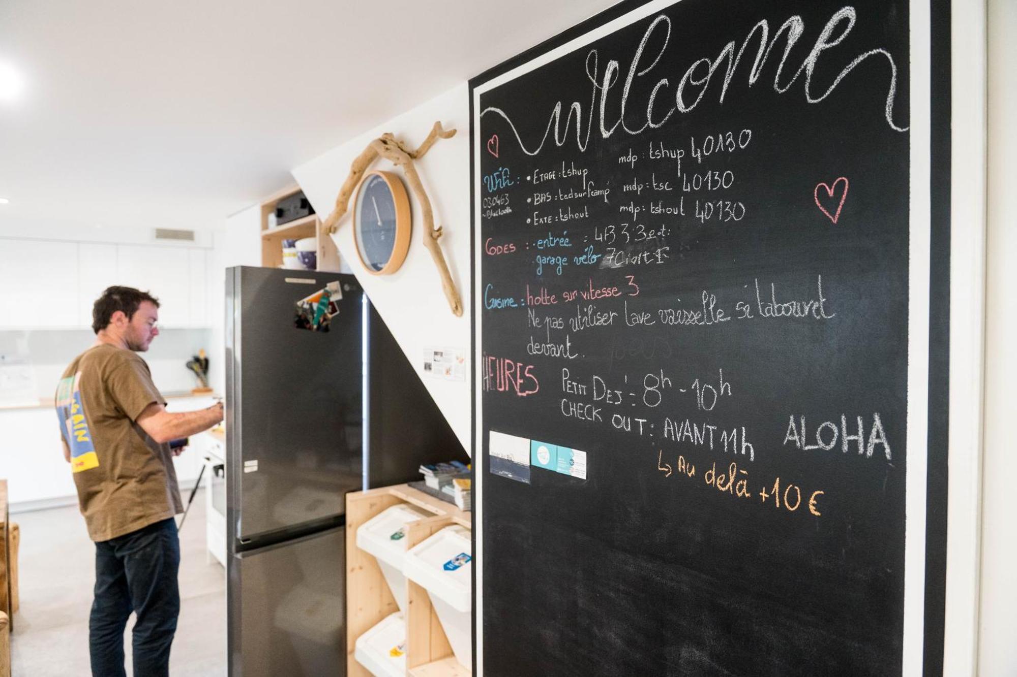 Ted Surf House Bed and Breakfast Capbreton Buitenkant foto