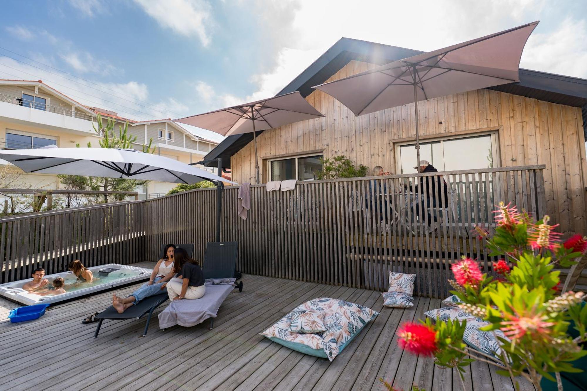 Ted Surf House Bed and Breakfast Capbreton Buitenkant foto