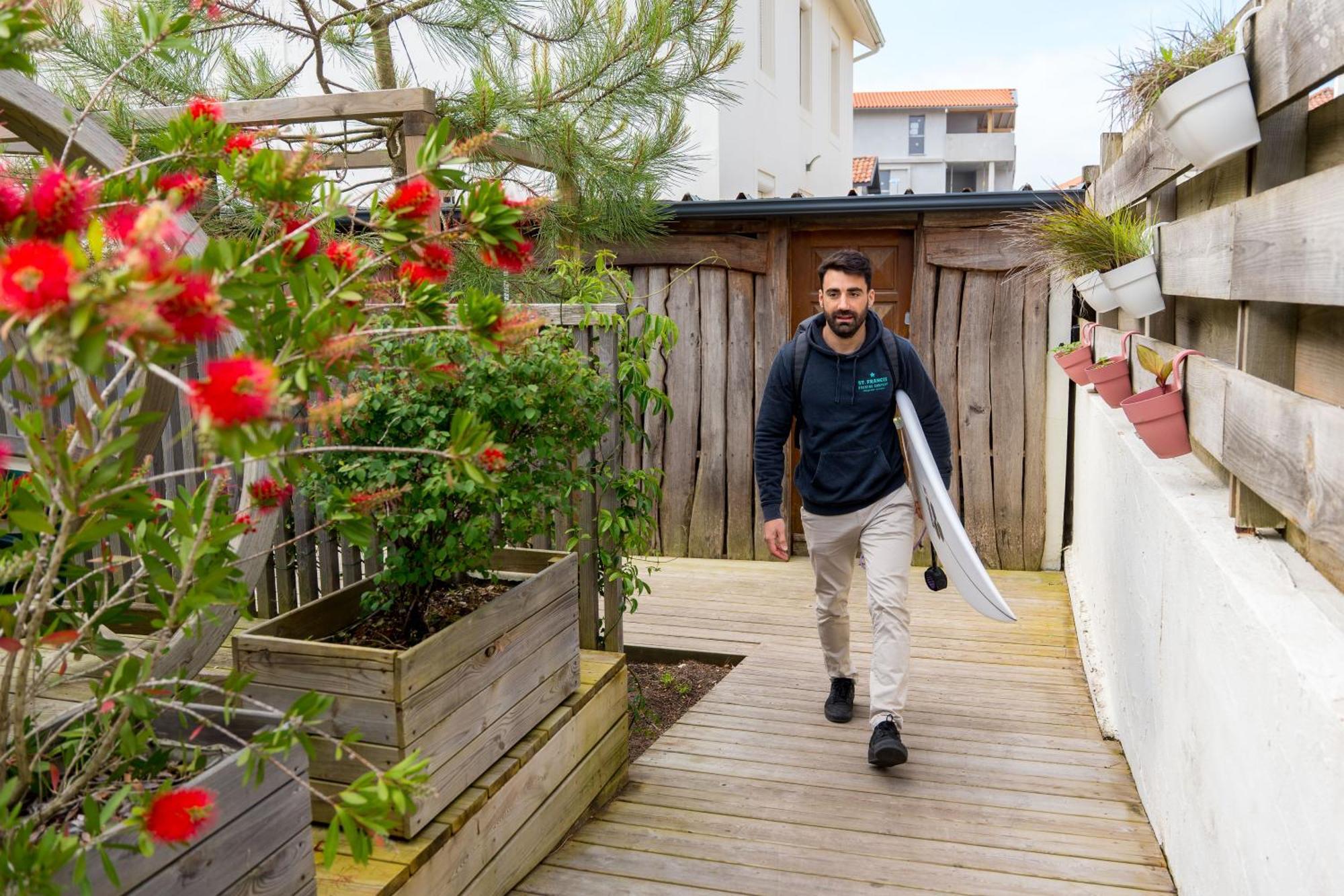 Ted Surf House Bed and Breakfast Capbreton Buitenkant foto